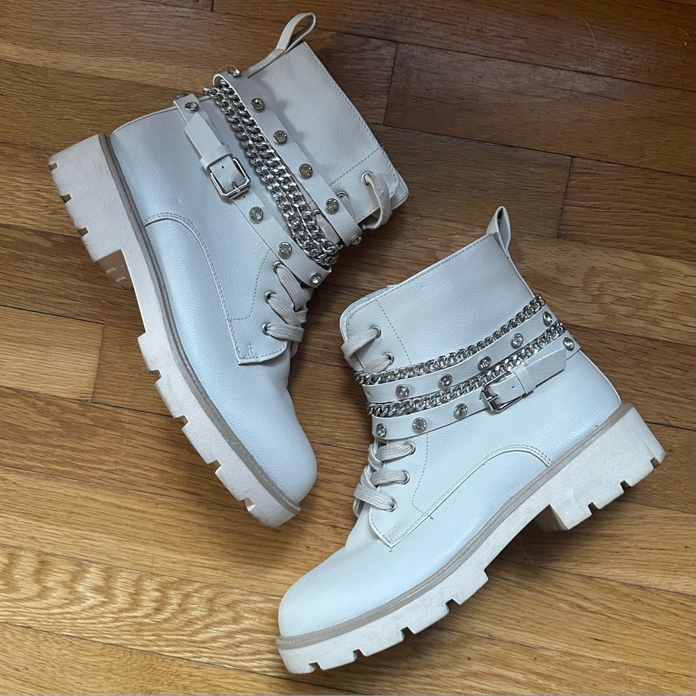 ✨ XOXO | combat boots